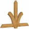 Ekena Millwork Redmond Rough Sawn Timber Gable Bracket, Western Red Cedar, 72"W x 48"H x 4"D x 6"F, 16/12 Pitch GBW072X48X0406RED00RWR - alternate 4